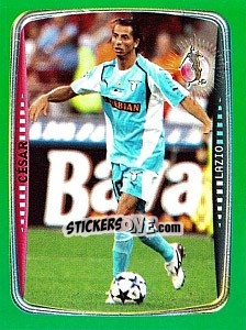 Sticker Cesar (Lazio) - Obiettivo Campionato 2004-2005 n. 186 - Panini