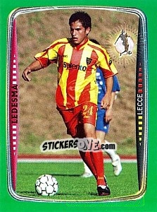 Figurina Ledesma (Lecce) - Obiettivo Campionato 2004-2005 - Panini