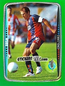 Figurina Zola (Cagliari) - Obiettivo Campionato 2004-2005 - Panini