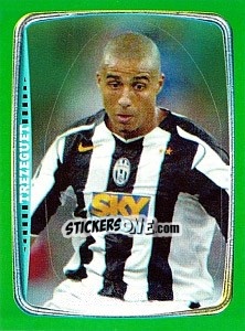 Sticker Trezeguet - Obiettivo Campionato 2004-2005 n. 199 - Panini