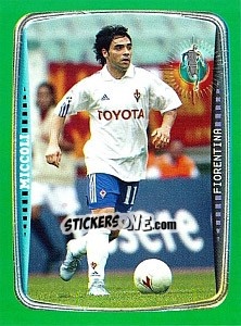 Sticker Miccoli (Fiorentina) - Obiettivo Campionato 2004-2005 n. 201 - Panini