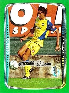 Cromo Cossato (Chievoverona) - Obiettivo Campionato 2004-2005 - Panini