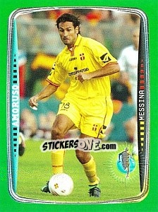 Cromo Amoruso (Messina) - Obiettivo Campionato 2004-2005 - Panini