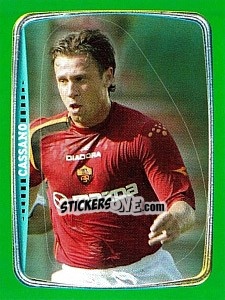 Cromo Cassano - Obiettivo Campionato 2004-2005 - Panini