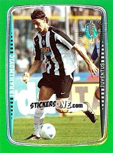 Sticker Ibrahimovic (Juventus) - Obiettivo Campionato 2004-2005 n. 211 - Panini