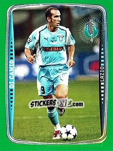 Cromo Di Canio (Lazio) - Obiettivo Campionato 2004-2005 - Panini