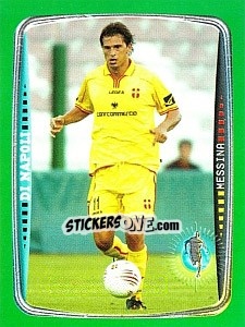 Sticker Di Napoli (Messina) - Obiettivo Campionato 2004-2005 n. 220 - Panini
