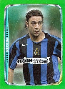 Figurina Recoba - Obiettivo Campionato 2004-2005 - Panini