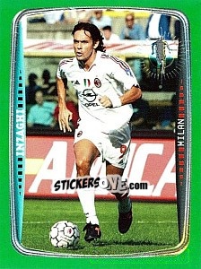 Sticker Filippo Inzaghi (Milan) - Obiettivo Campionato 2004-2005 n. 237 - Panini