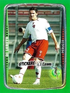 Sticker Di Loreto (Perugia) - Obiettivo Campionato 2004-2005 n. 246 - Panini