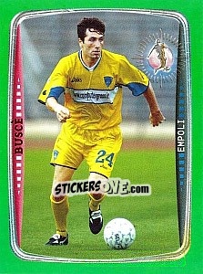 Cromo Busce (Empoli) - Obiettivo Campionato 2004-2005 - Panini