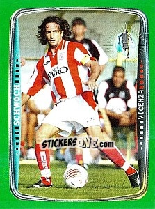 Cromo Schwoch (Vicenza) - Obiettivo Campionato 2004-2005 - Panini