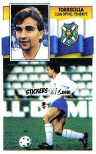 Sticker 12 Torrecilla (Tenerife) - Liga Spagnola 1990-1991
 n. 408 - Colecciones ESTE