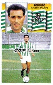 Figurina 18 Rodolfo (Betis) - Liga Spagnola 1990-1991
 - Colecciones ESTE