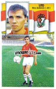 Cromo 19 Litos (Burgos) - Liga Spagnola 1990-1991
 n. 415 - Colecciones ESTE