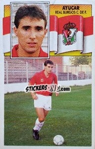 Sticker 21 Ayucar (Burgos) - Liga Spagnola 1990-1991
 n. 417 - Colecciones ESTE