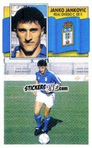 Sticker 25 Jankovic (Oviedo) - Liga Spagnola 1990-1991
 n. 421 - Colecciones ESTE