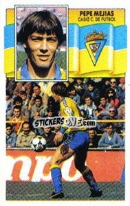 Sticker 3 Pepe Mejias (Cadiz) - Liga Spagnola 1990-1991
 n. 397 - Colecciones ESTE