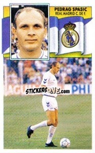 Cromo 33 Spasic (Real Madrid)