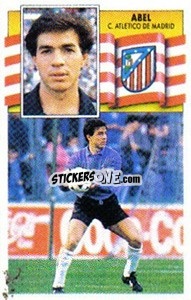 Sticker Abel - Liga Spagnola 1990-1991
 - Colecciones ESTE