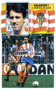 Sticker Ablanedo I - Liga Spagnola 1990-1991
 - Colecciones ESTE