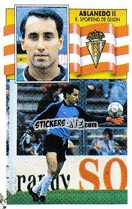 Cromo Ablanedo II - Liga Spagnola 1990-1991
 - Colecciones ESTE