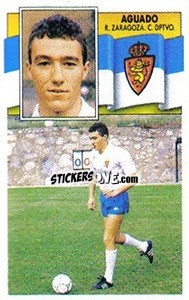 Figurina Aguado (coloca) - Liga Spagnola 1990-1991
 n. 384 - Colecciones ESTE