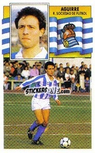 Sticker Aguirre - Liga Spagnola 1990-1991
 - Colecciones ESTE