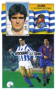 Cromo Alaba - Liga Spagnola 1990-1991
 - Colecciones ESTE