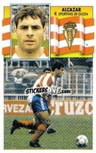 Sticker Alcázar - Liga Spagnola 1990-1991
 - Colecciones ESTE