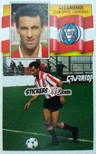 Sticker Alzamendi - Liga Spagnola 1990-1991
 n. 176 - Colecciones ESTE