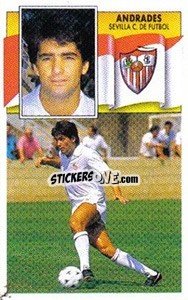 Figurina Andrades - Liga Spagnola 1990-1991
 - Colecciones ESTE