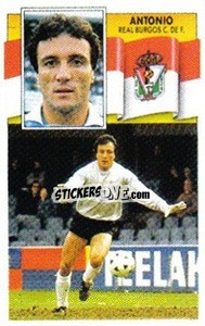 Sticker Antonio - Liga Spagnola 1990-1991
 - Colecciones ESTE