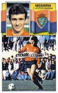 Sticker Arozarena - Liga Spagnola 1990-1991
 - Colecciones ESTE