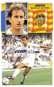 Cromo Arroyo - Liga Spagnola 1990-1991
 - Colecciones ESTE