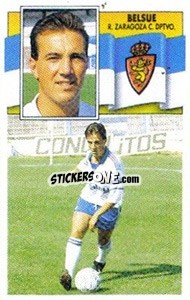 Sticker Belsue - Liga Spagnola 1990-1991
 n. 380 - Colecciones ESTE