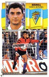 Sticker Bermell - Liga Spagnola 1990-1991
 - Colecciones ESTE