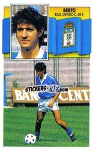 Sticker Berto - Liga Spagnola 1990-1991
 - Colecciones ESTE