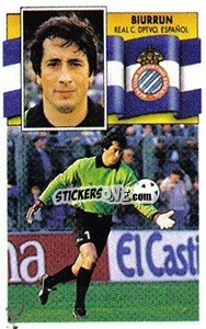 Sticker Biurrun - Liga Spagnola 1990-1991
 - Colecciones ESTE