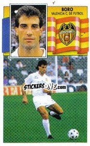 Cromo Boro - Liga Spagnola 1990-1991
 n. 341 - Colecciones ESTE