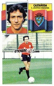 Sticker Castañeda - Liga Spagnola 1990-1991
 - Colecciones ESTE