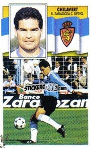 Sticker Chilavert - Liga Spagnola 1990-1991
 - Colecciones ESTE