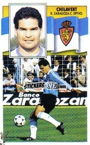 Sticker Chilavert - Liga Spagnola 1990-1991
 n. 378 - Colecciones ESTE