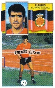 Cromo Claudio - Liga Spagnola 1990-1991
 - Colecciones ESTE