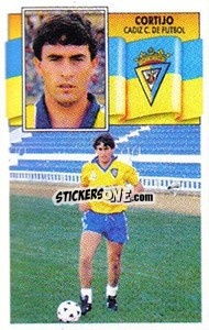 Sticker Cortijo - Liga Spagnola 1990-1991
 - Colecciones ESTE
