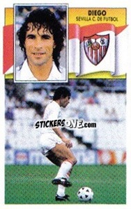 Sticker Diego - Liga Spagnola 1990-1991
 n. 284 - Colecciones ESTE