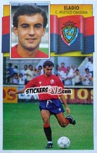 Sticker Eladio - Liga Spagnola 1990-1991
 - Colecciones ESTE