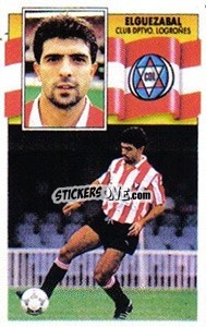 Sticker Elguezabal - Liga Spagnola 1990-1991
 - Colecciones ESTE