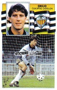 Sticker Emilio - Liga Spagnola 1990-1991
 - Colecciones ESTE
