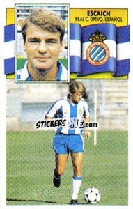 Sticker Escaich - Liga Spagnola 1990-1991
 - Colecciones ESTE